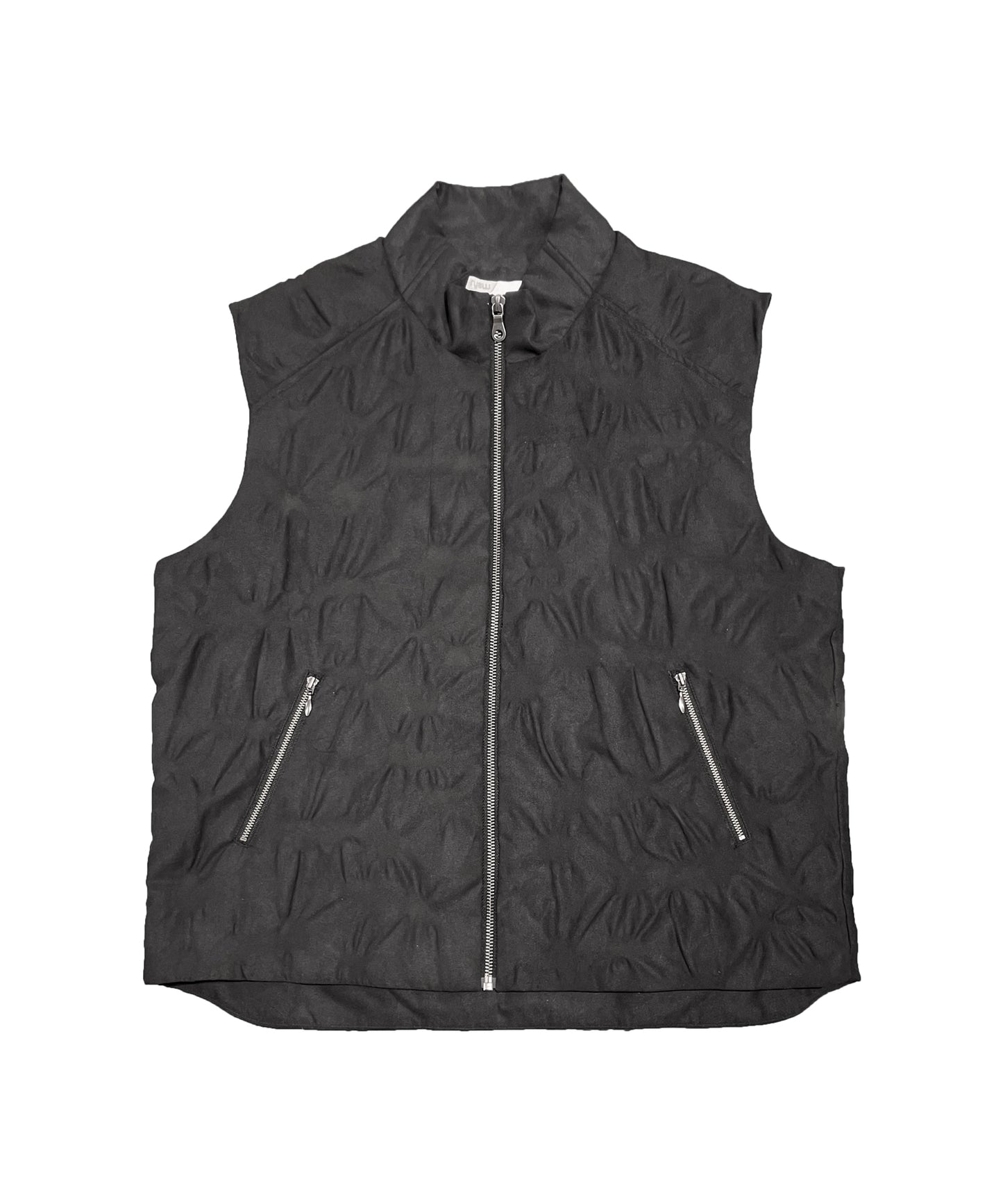 Leaf vein VEST SUEDE