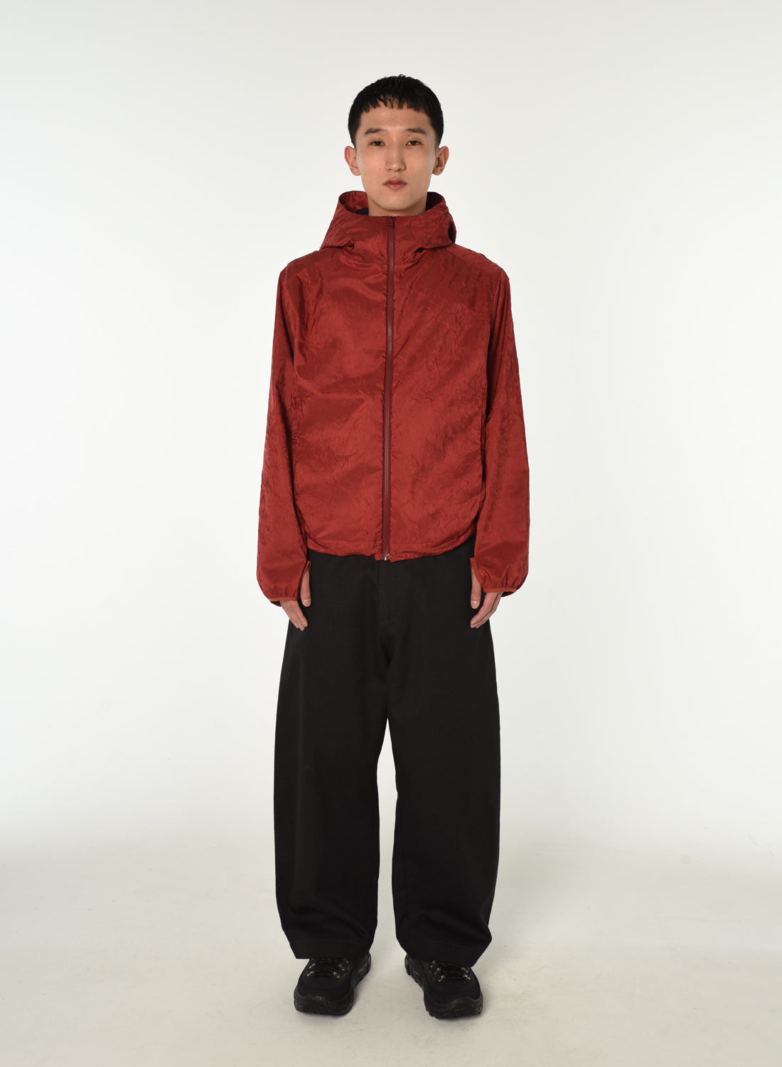 Inverted pleat Shell