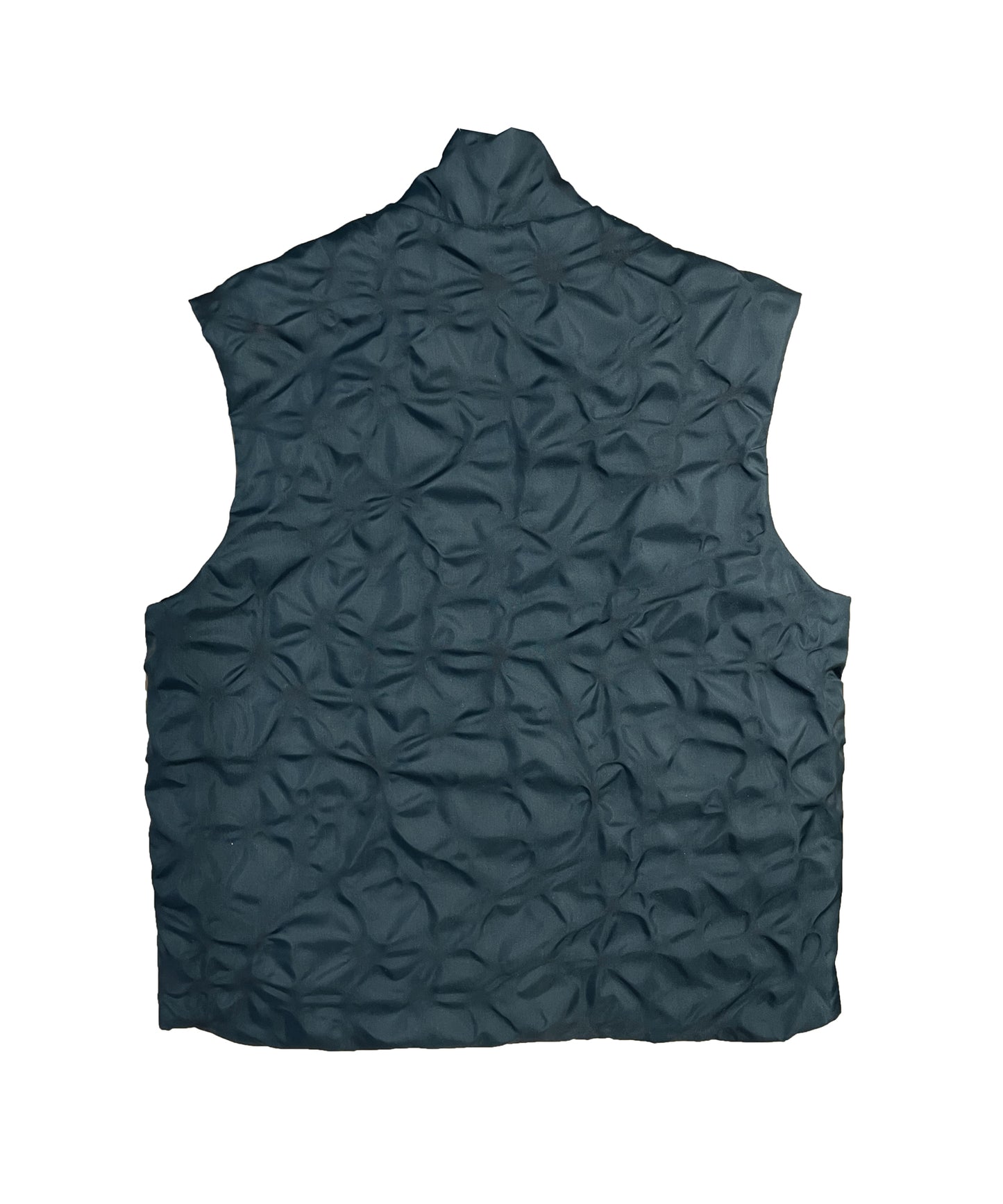 Leaf Vein VEST DEEP GREEN