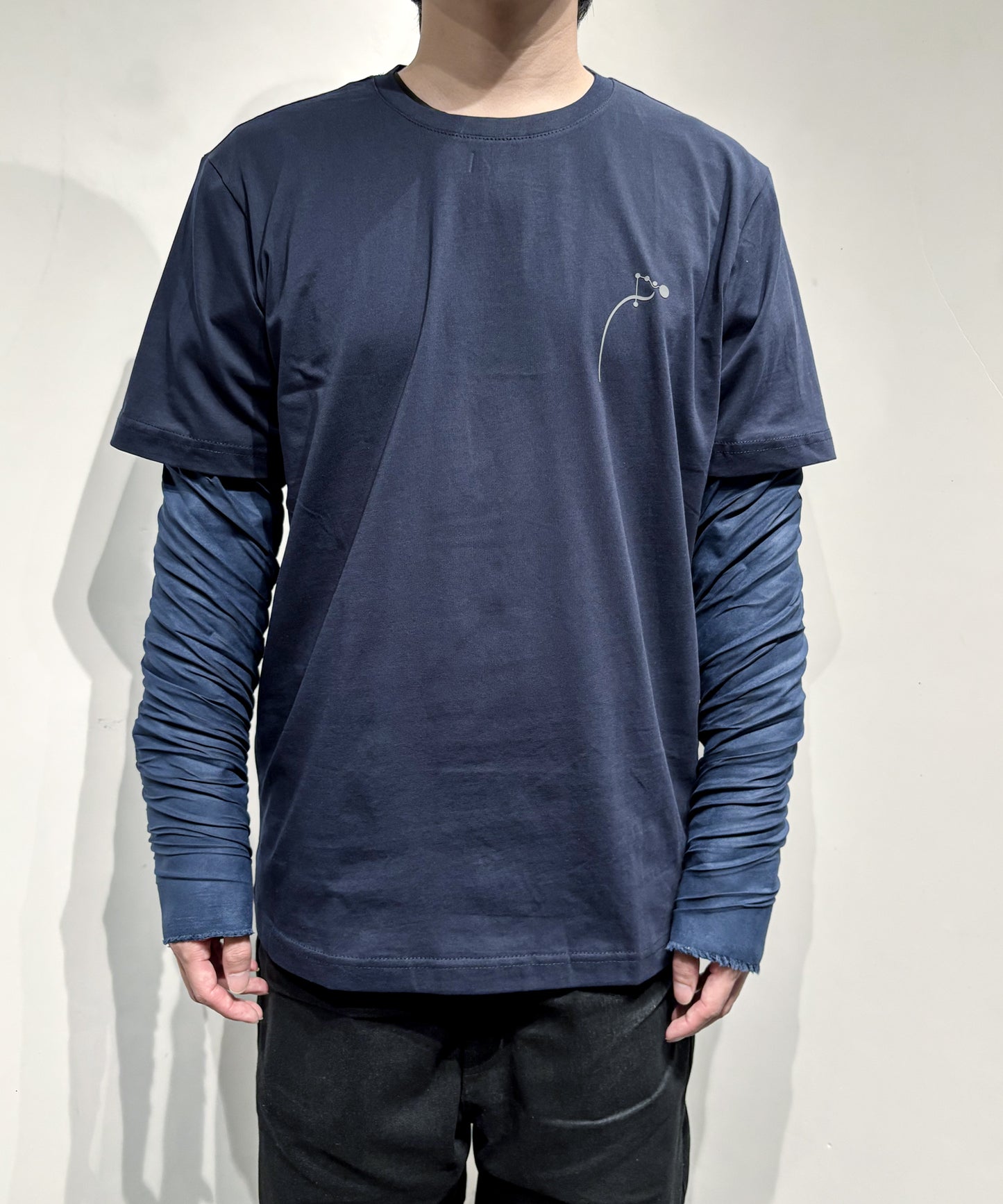 Tw VEIN ARM TEE DEER SKIN