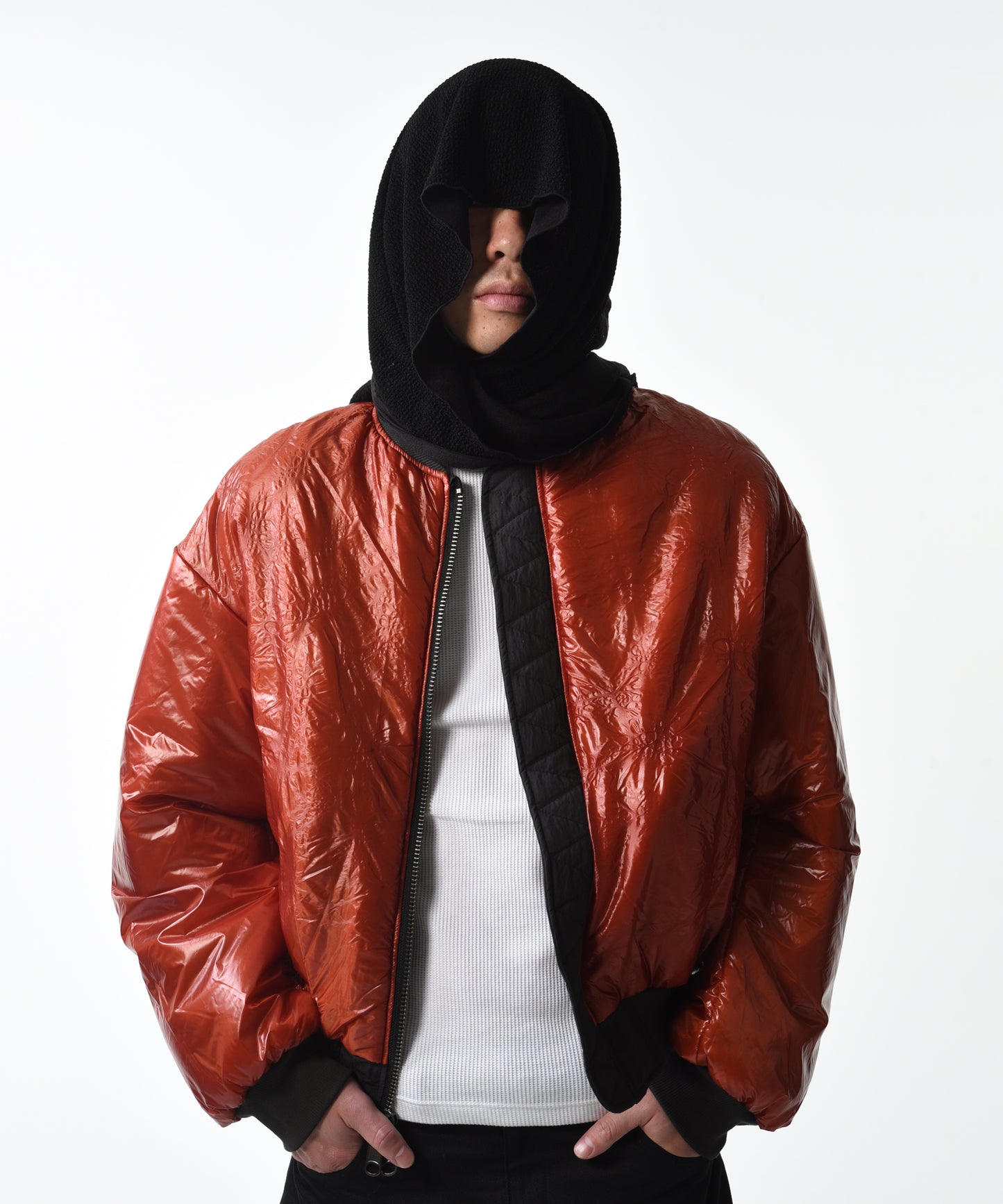 HIDDEN BOMBER JACKET