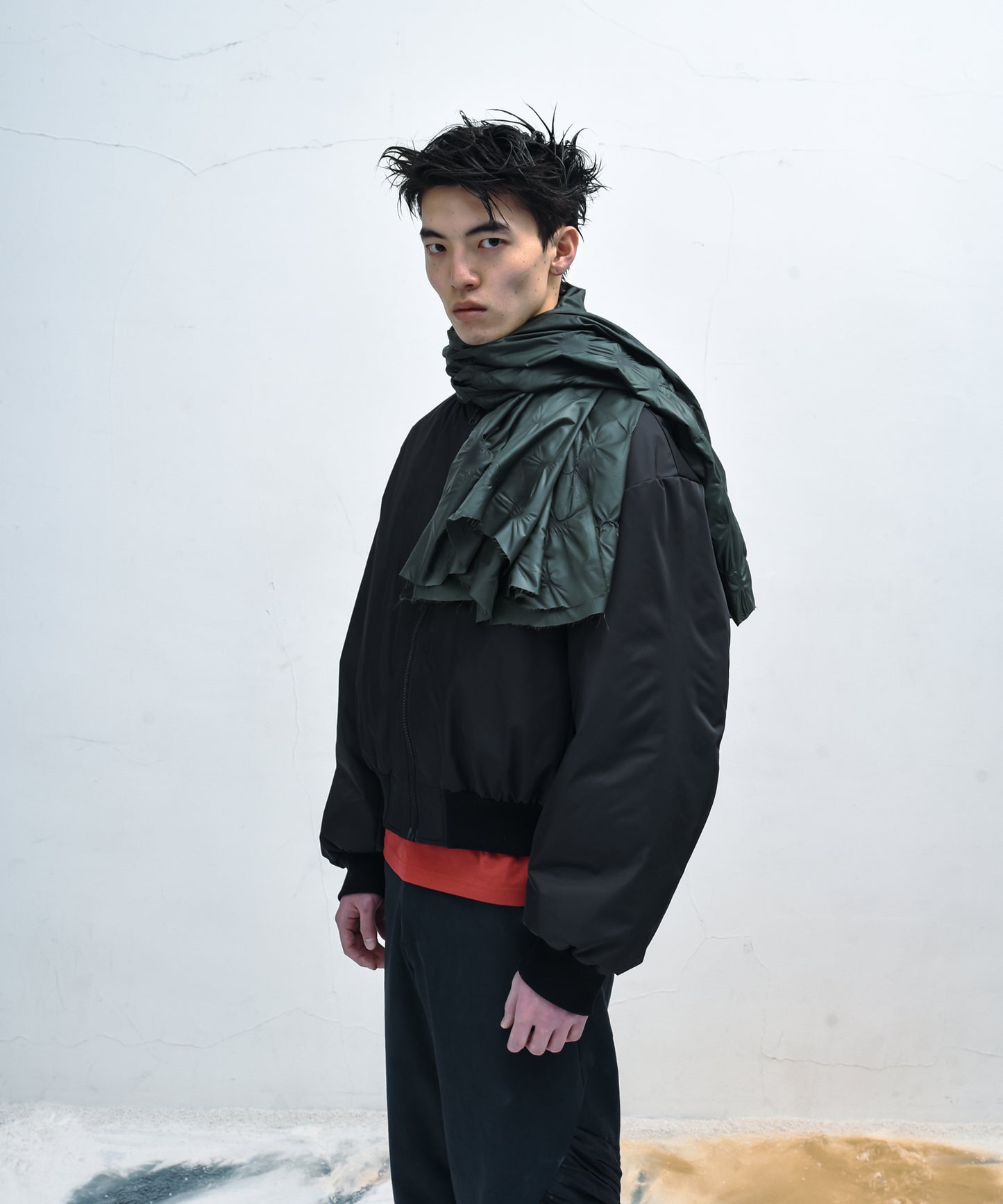 HIDDEN BOMBER JACKET